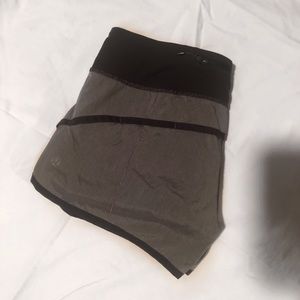 Grey Lululemon shorts